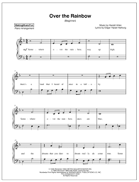 basic piano sheet music