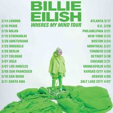 billie eilish tour dates