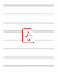 free blank sheet music