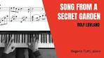 secret garden piano sheet