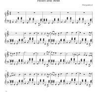 heart and soul piano sheet