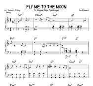 fly me to the moon piano sheet