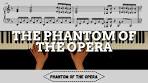 phantom of the opera piano sheet music