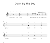 piano music notes