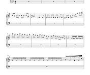 rush e piano sheet music