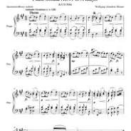 turkish march piano sheet