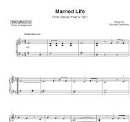 up piano sheet music