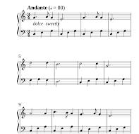 silent night piano notes