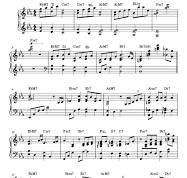 jazz piano sheet