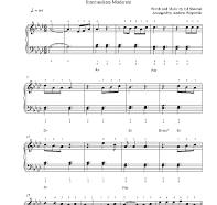 perfect piano sheet music