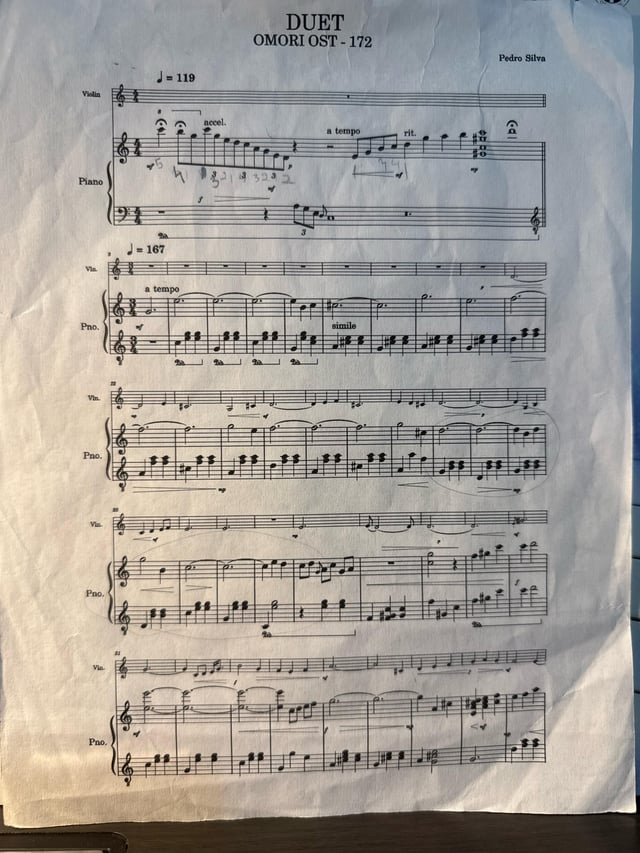 final duet piano sheet music