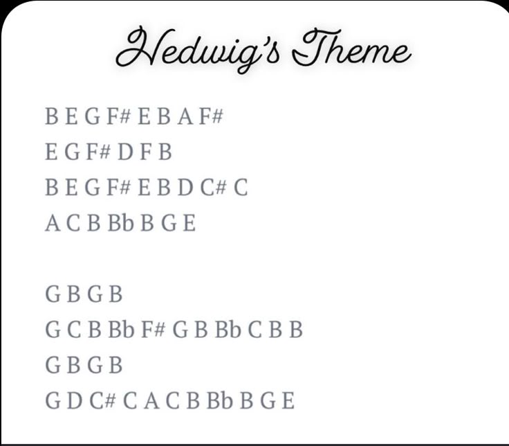 harry potter theme song piano notes