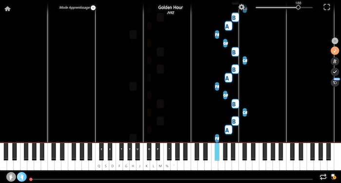 golden hour roblox piano sheet