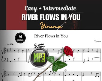 yiruma river flows in you piano sheet
