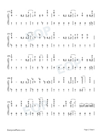 all i want for christmas sheet music