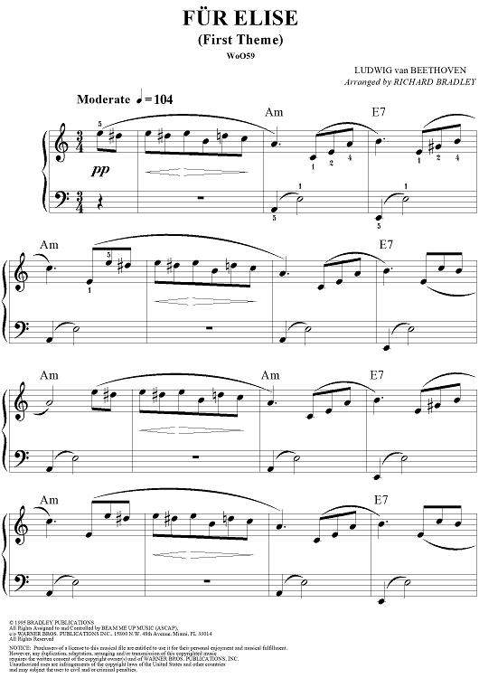 fur elise roblox piano sheet