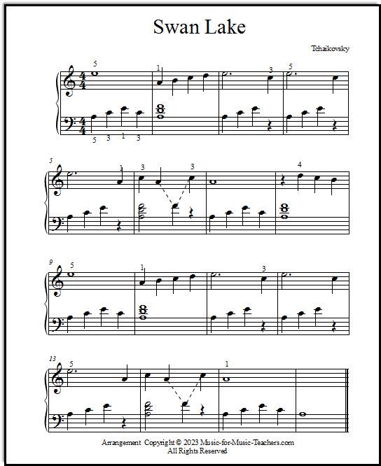 keyboard sheet music