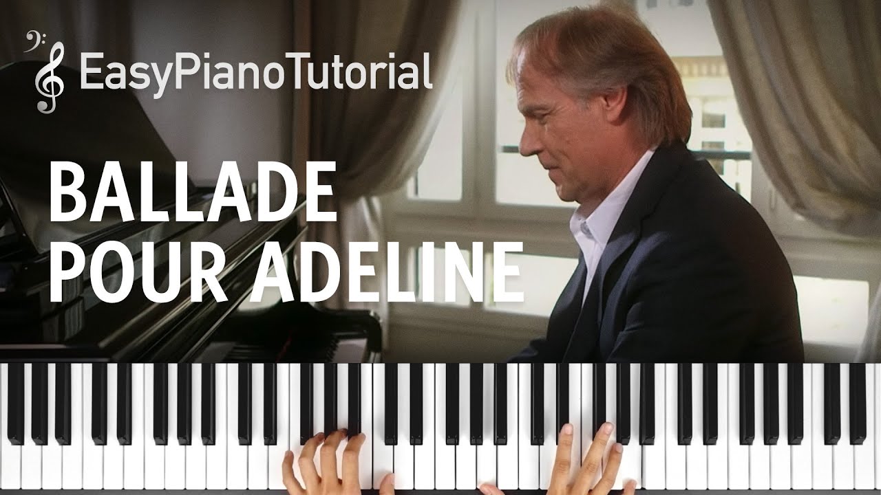 ballade pour adeline piano sheet