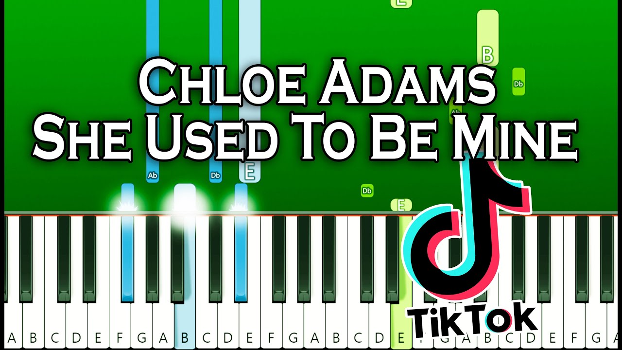 she used to be mine piano sheet music