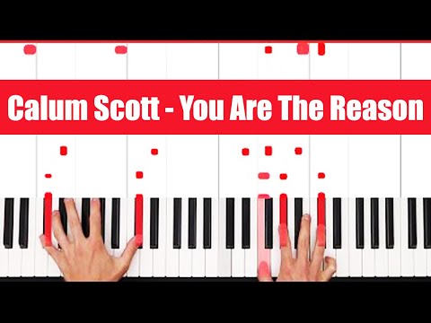 you are the reason piano sheet music