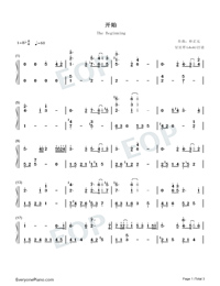winter sonata piano sheet