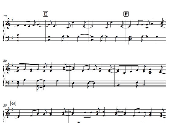 another love notes piano