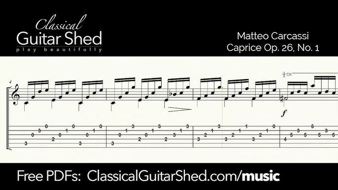 guitar sheet music