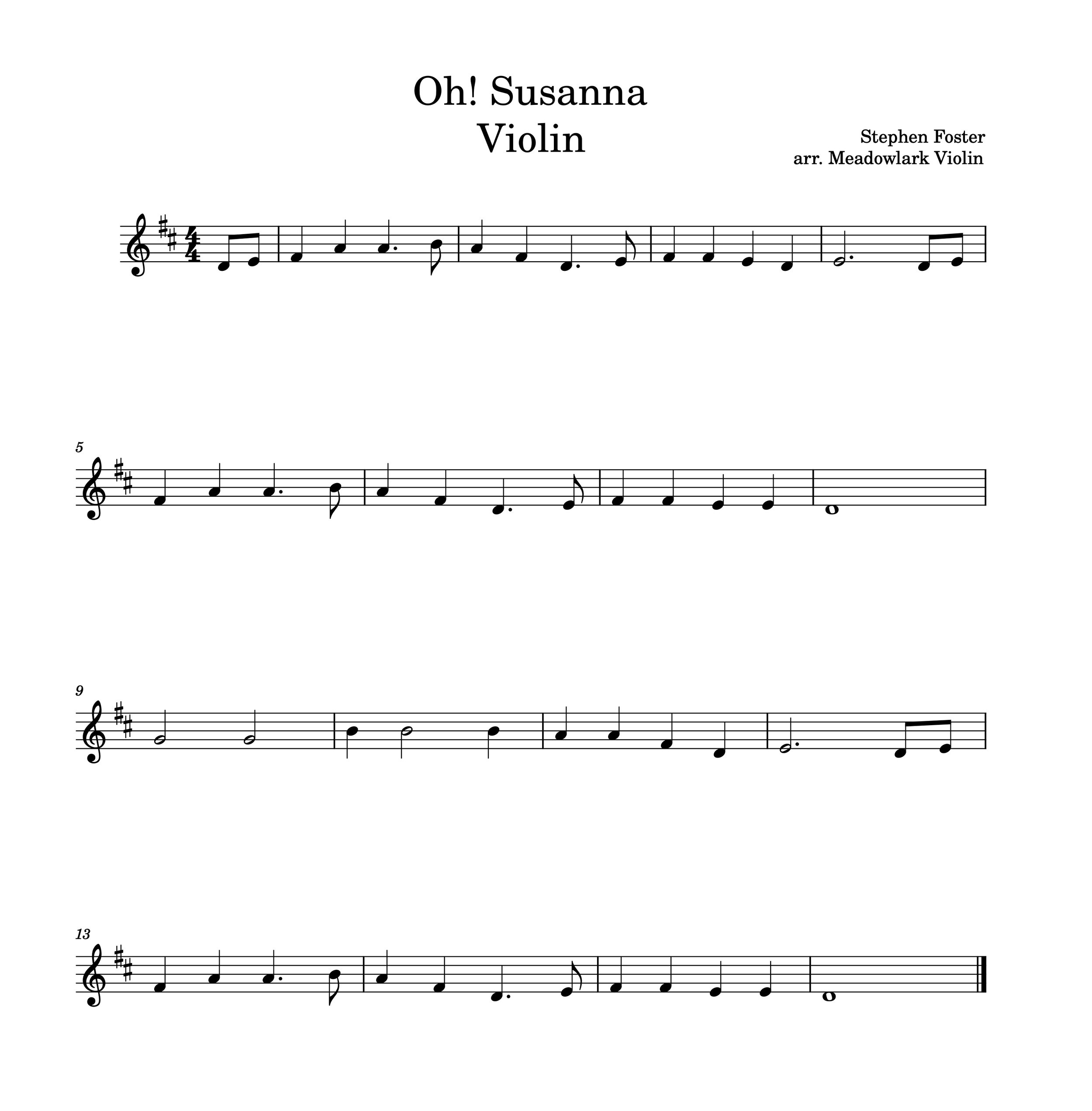 violin sheet music
